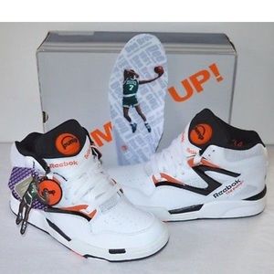 Reebok brown black orange white Omni light